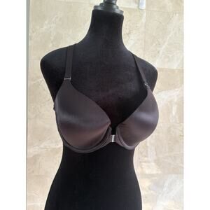 SPANX Black Pillow Cup Bra 36C Front Close Racerback, Discontinued $68 SF0915